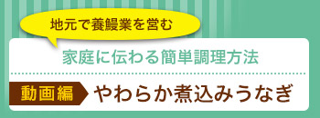 地元で養鰻業を営む家庭に伝わる簡単調理法「やわらか煮込みうなぎ」を動画でご紹介