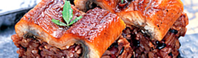 冷凍 黒米うなぎめし