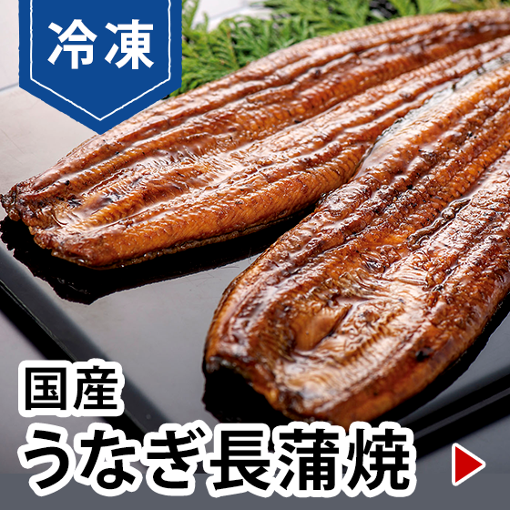 冷凍国産うなぎ長蒲焼